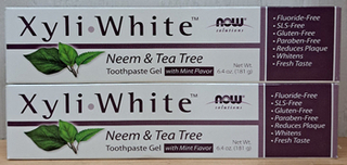 Xyli White - Neem & Tea Tree Toothpaste Gel (Now)